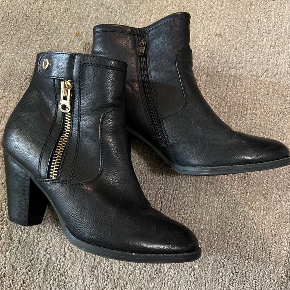 Black Short Boots